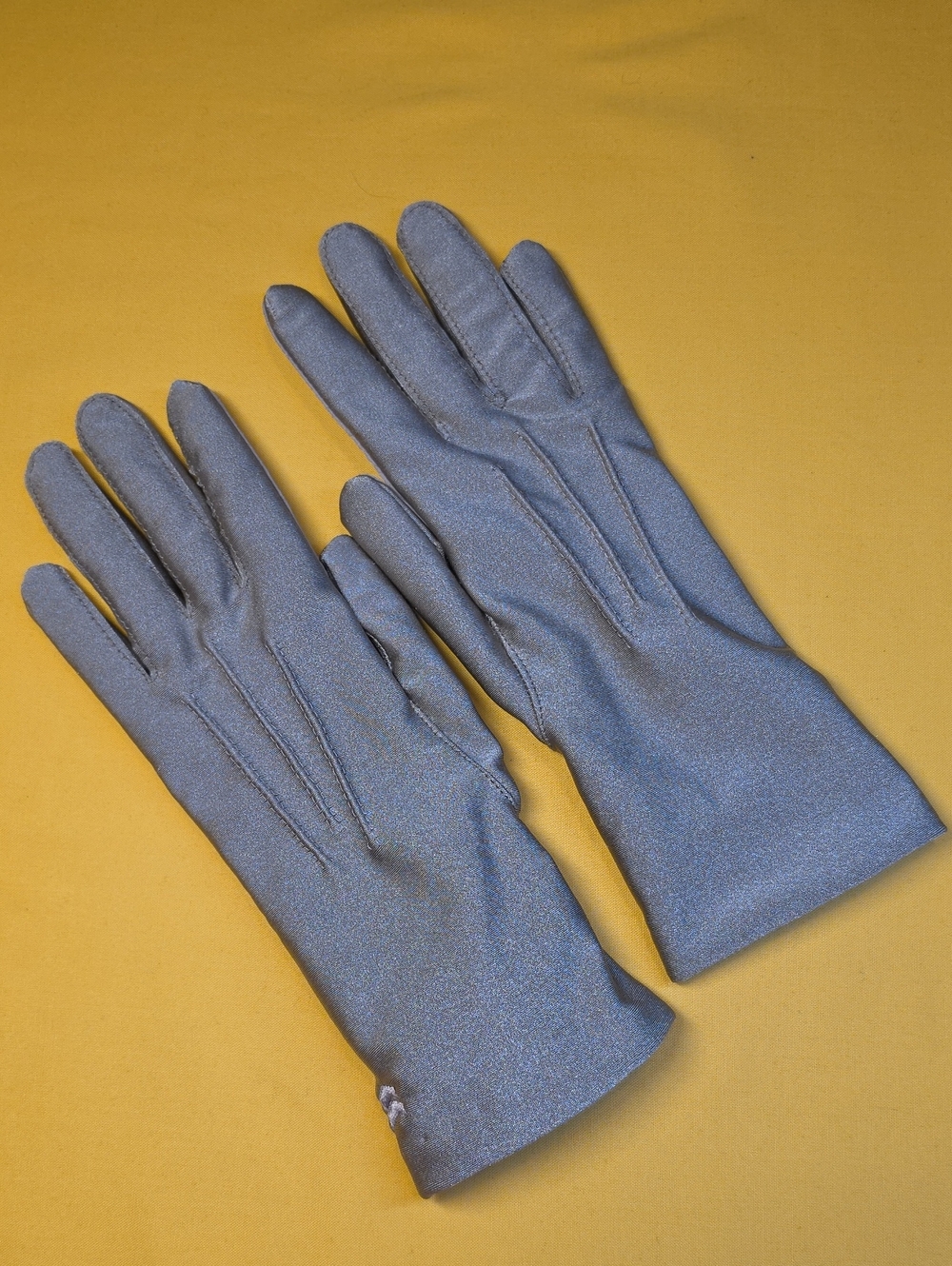 Isotoner Women's Spandex Winter Gloves with Leather Accents - One Size Fits Most